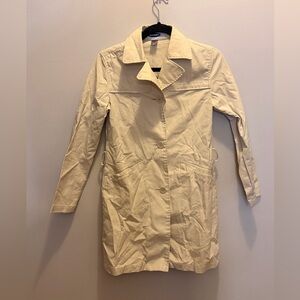 Women's Beige Trench Coat Old Navy